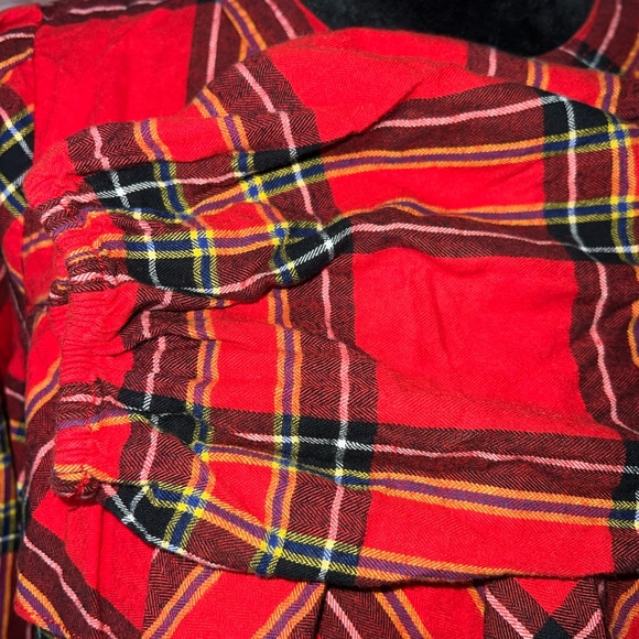 J. Crew Flannel Plaid 90s Momcore Lumberjack Western 3/4 Sleeve Cabin Cottage S - Picture 7 of 9